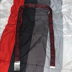 Mens Black & Red “Guess” Brand Belt